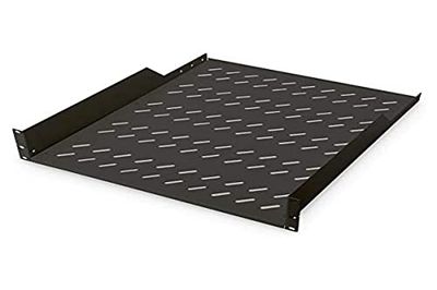 DIGITUS Professional Extendible Shelf for 19-inch cabinets, Black