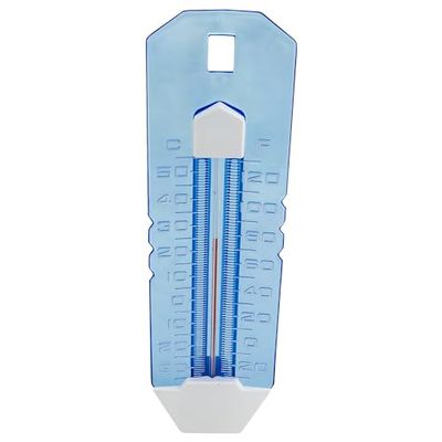 Doorzichtige thermometer.