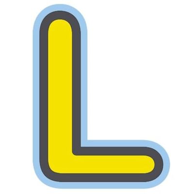 Bebemon BB093 - Letra decorativa, L amarillo