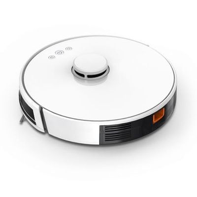 V-TAC Aspirateur gyroscopique robotifié avec Recharge Automatique Laser Compatible avec Amazon Alexa et Google Home Couleur Blanc
