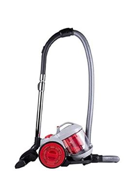 Dirt Devil Sacco DD2503, Aspirapolvere Senza Sacchetto 800 W, Grigio|Rosso