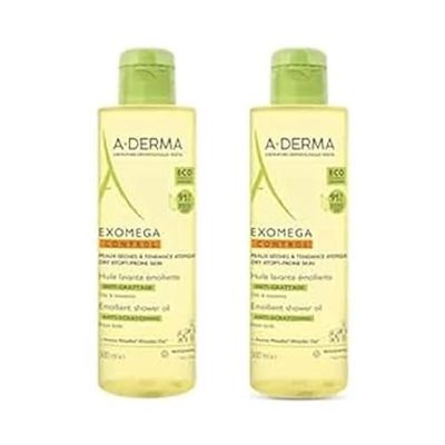 Aderma Exomega Aceite Ducha 500Ml Duplo