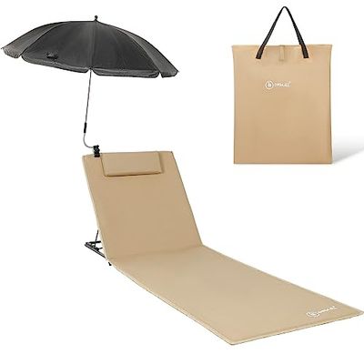 Homecall 30028 - Materassino da spiaggia, colore: Sabbia
