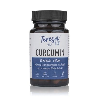 Curcumin + Piperine (Pack of 60) - Vegan