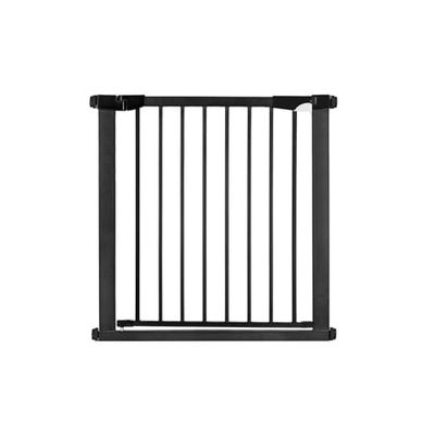 Barrera para Puerta y Escalera MoMi PAXI PLUS, Extensible de 75 a 82 cm, Barrera de Seguridad para niño con 2 Extensiones de 7 y 14 cm Incluidas, a presión - Montaje sin taladrar