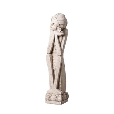 BigBuy Home Etnische sculptuur 21 x 20 x 97,5 cm