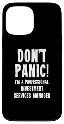 Investment Services Manager Case for iPhone 13 Pro Max