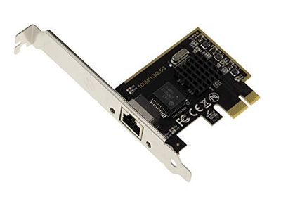 KALEA-INFORMATIQUE PCIe 2.5 Gigabit Ethernet 10 100 1000 1G 2.5G netwerkkaart met RJ45-stekker en Realtek RTL8125 chipset