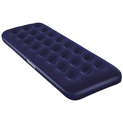 Mountain Warehouse Bestway Single Flocked Airbed Blue One Size