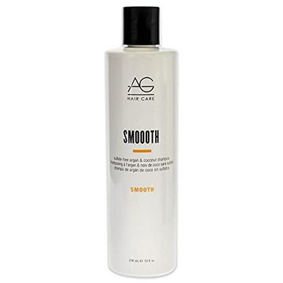 AG Hair Cosmetics Smoooth Sulfate-Free Argan Coconut Shampoo For Unisex 10 oz Shampoo