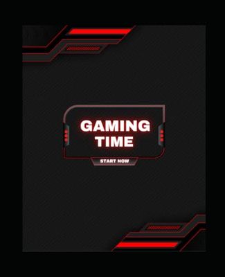 wide ruled gamer school notebook