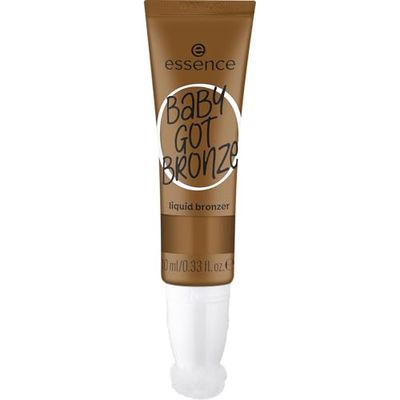 Essence Cosmetics Baby Got Bronze Terra Abbronzante Liquida, Lunga Durata, Definizione, Semplice da Struccare, Naturale, 10 ml