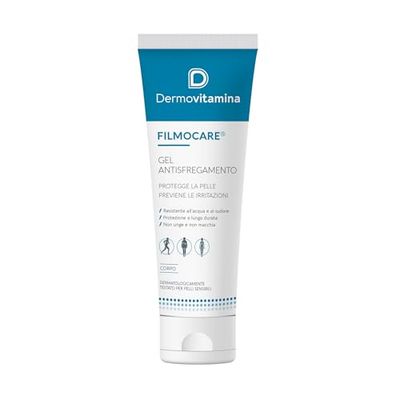 Dermovitamina Filmocare Antisfregamento 100 ml, Gel antisfregamento indicato per chi pratica sport, per i soggetti in sovrappeso e per le persone anziane o lungodegenti