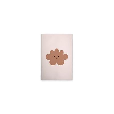 A.S. Création DD132836 Impression sur toile pour chambre d'enfant Motif nuage Beige Marron 40 x 60 cm