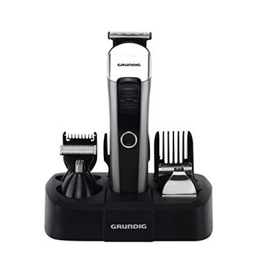 GRUNDIG GMS3240 hair trimmers/clipper Black, Silver