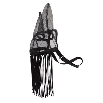 PFIFF 102354 Franges Anti-Mouches avec Filet auriculaire, Noir