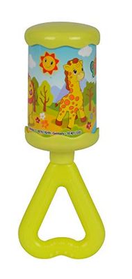 Simba 104011305 - ABC grzechotka dźwiękowa, 3-krotne sortowanie, dostawa tylko jednego artykułu, z dzwonkiem alpejskim, 12 cm, od 3 miesięcy
