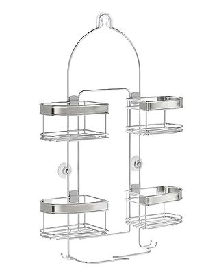 Zenna Home, Stainless Steel Rust-Resistant Expandable Hanging Shower Caddy