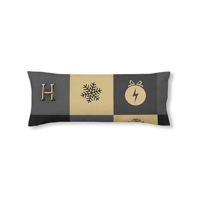 BELUM | Harry Potter Pillowcase, 100% Cotton Hogwarts Model Christmas Plaid 65 x 65 cm.