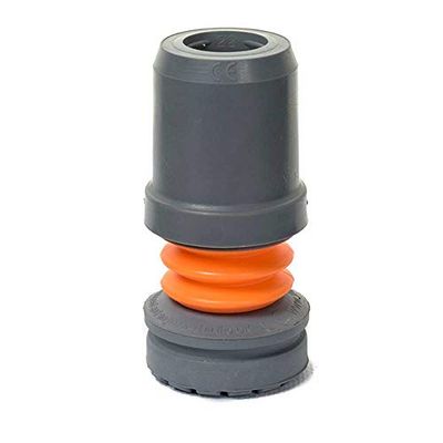 NRS Healthcare Flexyfoot Shock Absorbing Ferrule, Grey, 19 mm