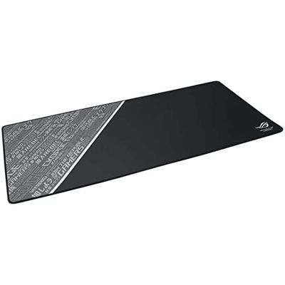 ASUS ROG Sheath BLK LTD Tapis de souris de jeu Noir, Gris, Blanc