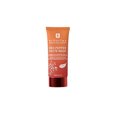 Erborian - Red Pepper Paste Mask 50 ml - Radiance concentrate mask for smoother, more even facial skin - Korean Skincare
