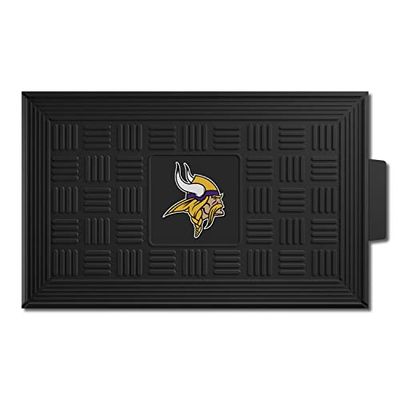 FANMATS NFL Minnesota Vikings Vinyl Door Mat,19"x30"