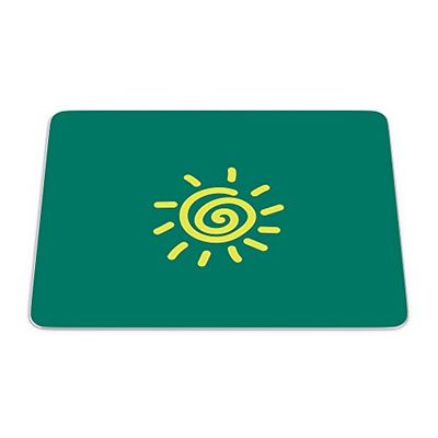 Questo Casa, Rectangle Digital Printed Mouse Pad, Non-Slip Base, for Office and Home, Size: 22 x 18 cm