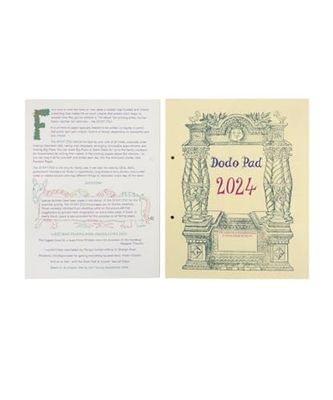 The Dodo Pad LOOSE-LEAF Desk Diary 2024 - Week to View Calendar Year Diary: A 2 hole punched loose leaf Diary-Organiser-Planner for up to 5 people/activities. UK made, sustainable, plastic free