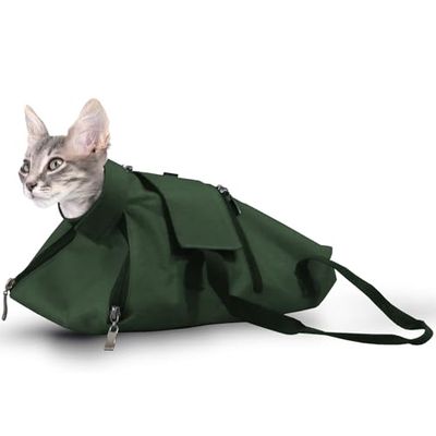 Bolsa de alta calidad para gatos, conejo: aseo, retención, contención, exámenes veterinarios médicos - Tamaños S,M,L (1(S): 1-2kg)