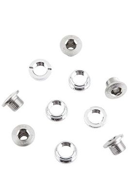 Shimano FC-7710, Viti Fissaggio Corona, Grigio, 6 mm