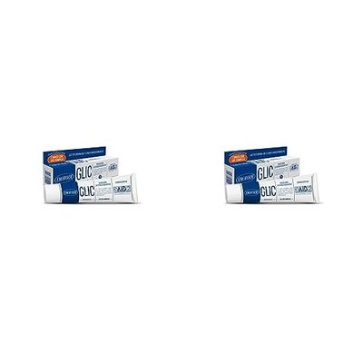 EMOFORM GLIC DENTIFRICIO Antiossidante con Lattoferrina. Protegge dal rischio di infezioni e danni a denti e gengive. Gusto Menta Piemontese - 75 ml (Confezione da 2)