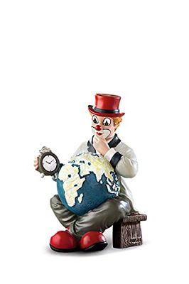 Gildeclown Mała figurka dekoracyjna i przedmiot kolekcjonerski zabierz czas w wysokiej jakości pudełku prezentowym - figurka dekoracyjna akcesoria dekoracja prezent - ręcznie robione - wysokość 11 cm