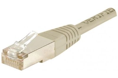 EXC 852512 Copper/Aluminium RJ45 Cat.6 F/UTP Network Cable - Grey