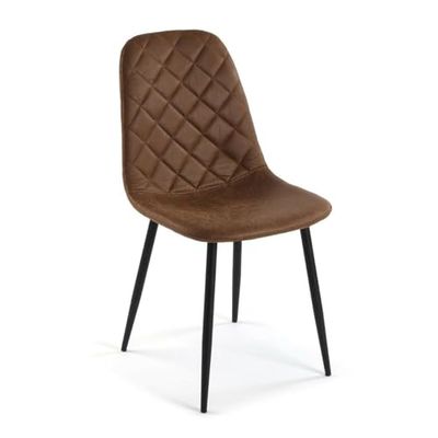 Versa Silla Serena Marrón Oscuro 53 x 88 x 43,5 cm