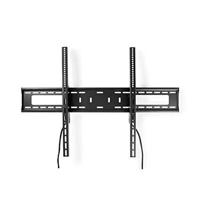Kantelbare TV-Muurbeugel - 60-100" - Maximaal schermgewicht: 75 kg - Kantelbaar: 5 ° - Minimale muurafstand: 85 mm - Staal - Zwart