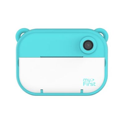 MyFirst Camera Insta 2 Azul. Cámara Digital HD con impresión instantánea, cámara Frontal y Selfie para niño y niña