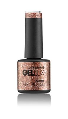 Salon System Gellux - Rosie Gold (Glitter), 8ml Mini, Gel Polish