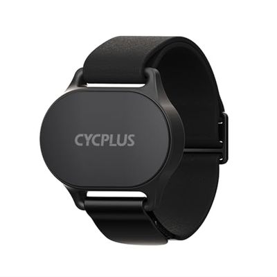 CYCPLUS Hartslagmeter, Bluetooth 5.1 Ant HR Monitor met led-indicator van de HR-zone, IP67 waterdicht, voor hardlopen, fietsen, gymnastiek en andere sporten