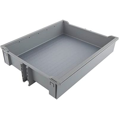 NINKA 5801.95 71057 Vauth Sagel Larder KB400 Panier à Suspendre sans Rails en Plastique Gris Aluminium argenté