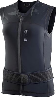 EVOC PROTECTOR VEST PRO WOMEN, kamizelka ochronna (technologie zapobiegające powstawaniu nieprzyjemnych zapachów, akcesoria rowerowe, które można prać w pralce, rozmiar: M), Czarny
