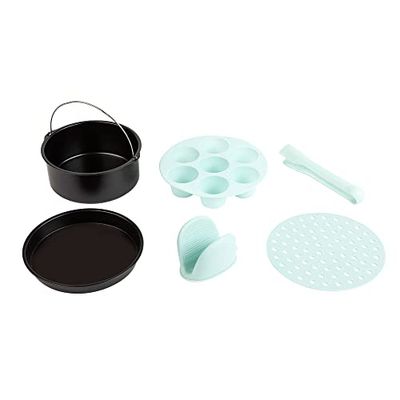 Jata JESA2090 Accessoires pour friteuse à air sans huile de 4 litres ou plus, anti-adhérents 6 pièces sans BPA. Facile à nettoyer