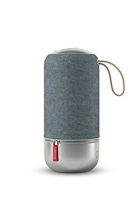 Libratone ZIPP MINI Copenhagen Edition Altoparlante Wireless (360 ° Suono, WiFi, Bluetooth, MultiRoom, Airplay 2, Spotify Connect, 10 ore Batteria Ricaricabile)- Steel Blue