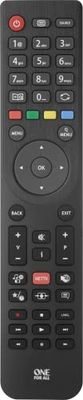 One For All - Controlo remoto One For All Telefunken TV - Funciona com todos os televisores Telefunken/Smart TV - O controlo remoto de substituição ideal para TV - URC1918