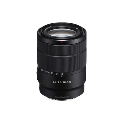 Sony Sel-18135 Obiettivo Con Zoom 18-135 Mm F3.5-5.6, Stabilizzatore Ottico, Mirrorless Aps-C, Nero, 8.8 x 6.72 x 8.8 cm 325 grammi