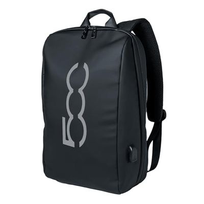 Celly Zaino Business 500 Grey, Zaino da Lavoro Elegante con Porta PC, Tasche Interne, Fascia per Trolley e Porta USB, Ideale per Viaggi in Aereo e Uso Quotidiano