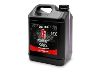 ERRECOM 1000 Miglia BKR 2101 Sgrassante Catena Bici Biodegradabile, Formula con Solventi, Tanica 5 Litri
