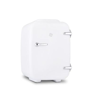NK Mini réfrigérateur portable 4 litres, fonctionnement 12 V-220 V, fonction de refroidissement et de chauffage, pour cosmétiques et rafraîchissements