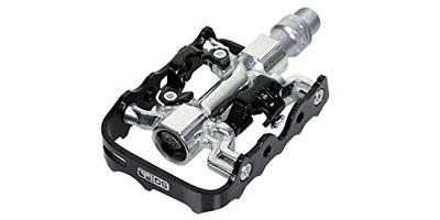 SQlab 502, L Pedais, adultos unissexo, preto-prateado, L 8 mm