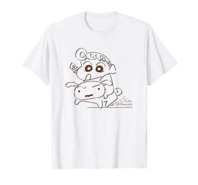 Crayon Shin-chan Himawari & Shiro Camiseta